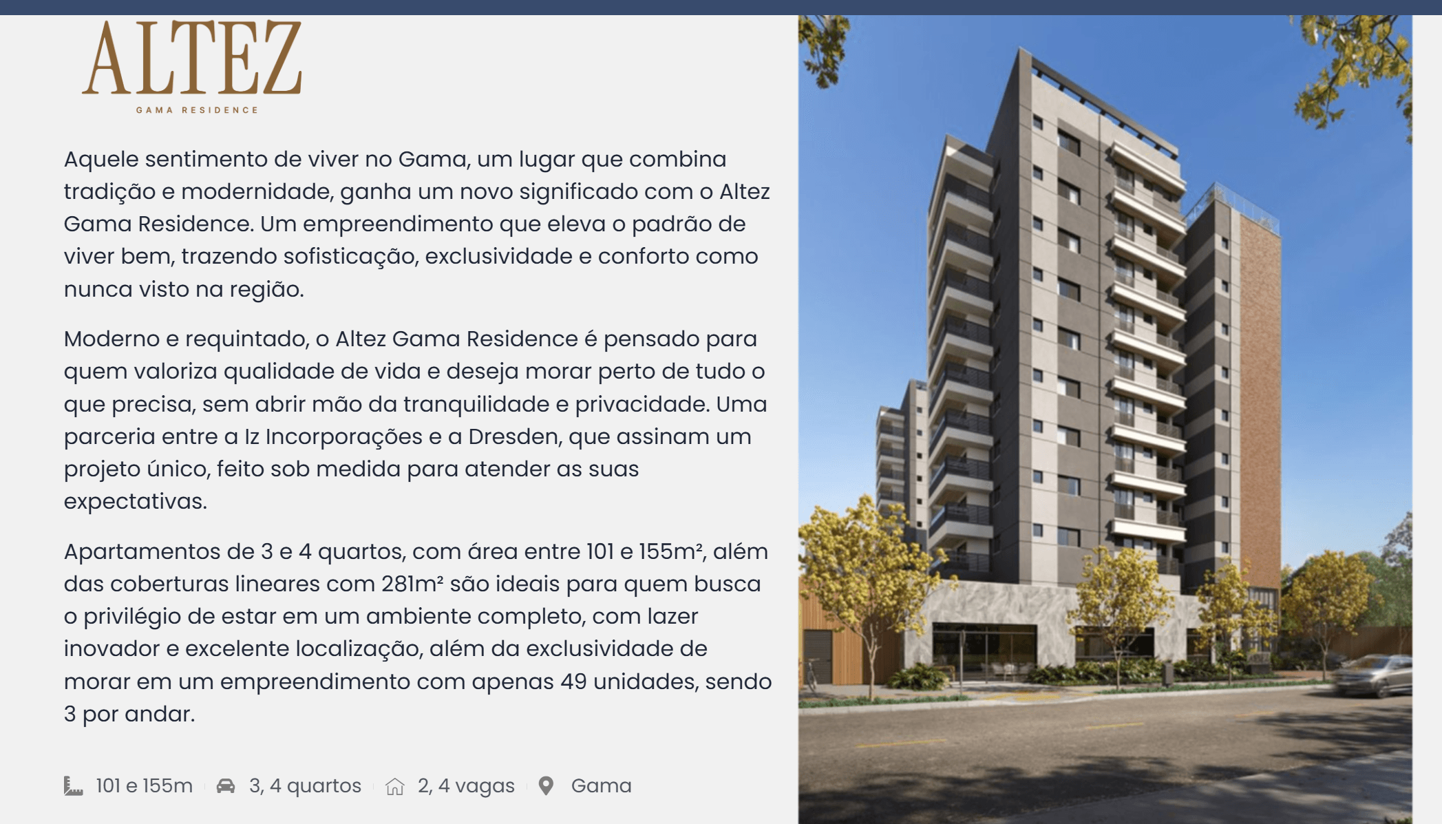Altez Gama Residence: A Nova Fronteira do Viver Bem - Imagem 2