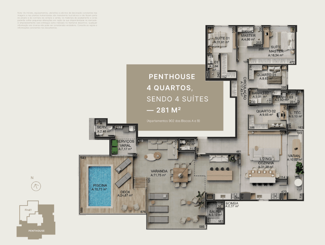 Altez Gama Residence: A Nova Fronteira do Viver Bem - Imagem 61